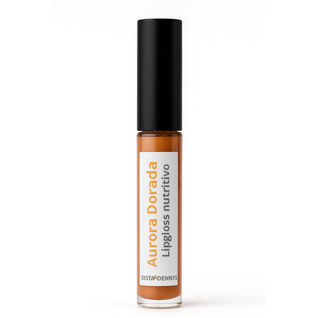 Aurora Dorada (Lipgloss nutritivo con aceites naturales)